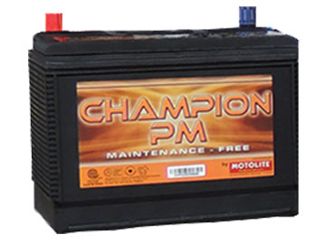 Motolite Champion Maintenance Free