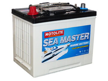 Motolite Sea Master Marine Battery Calcium Expanded